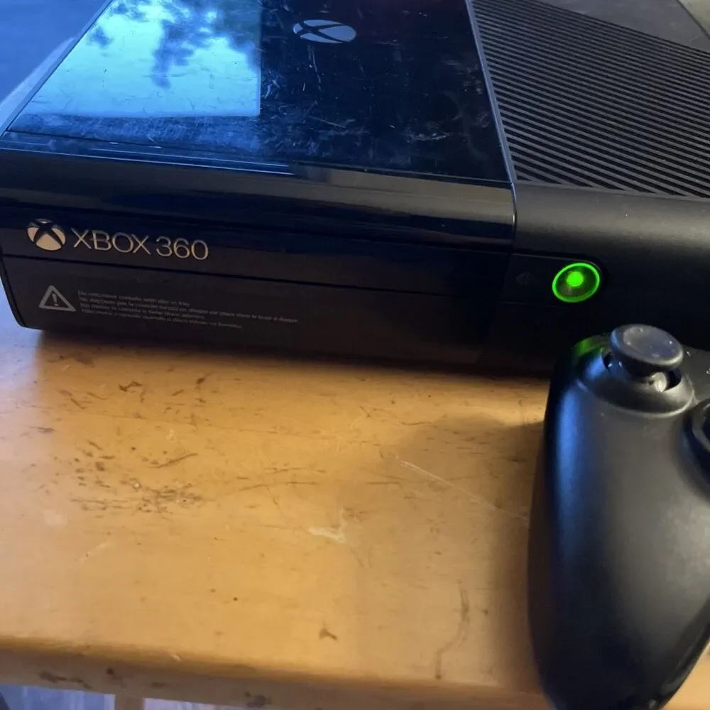 Xbox 360 Slim Console Model 1538 Bundle W/Controllers Game Bundles Gamer Tested